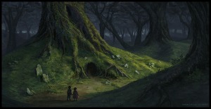 fantasy landscape quest story